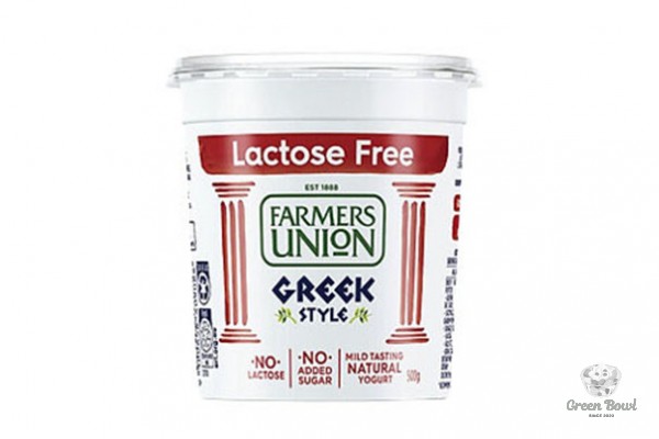 Sữa Chua Hy Lạp Farmers Union Lactose Free 500g