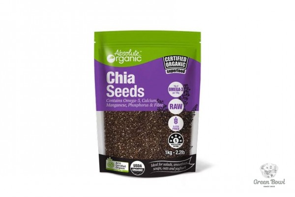 Hạt Chia Đen Hữu Cơ Absolute 1kg