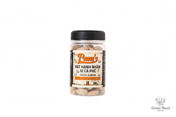 Hạt hạnh nhân vị cà phê 200g
