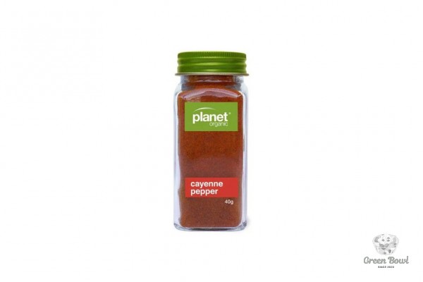 Bột Ớt Cayenne Hữu Cơ Planet Organic 40g