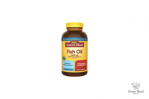 Dầu Cá Nature Made Fish Oil Omega 3 1200mg Hộp 200 viên