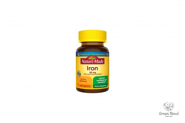 Viên Uống Hỗ Trợ Bổ Sung Sắt Nature Made Iron