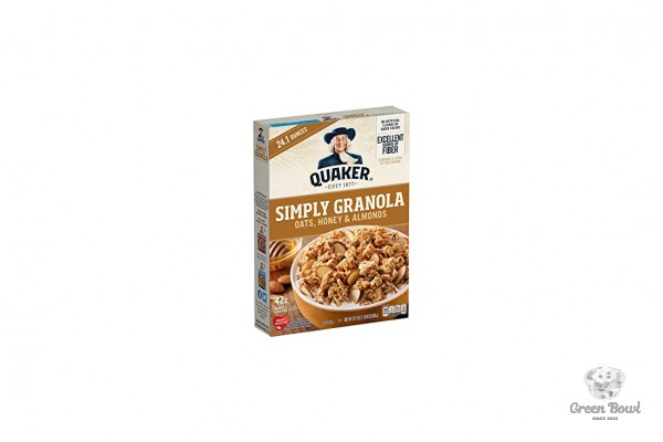 Ngũ Cốc Quaker Simply Granola Hạnh Nhân & Mật Ong