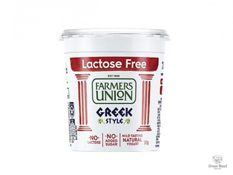 Sữa Chua Hy Lạp Farmers Union Lactose Free 500g