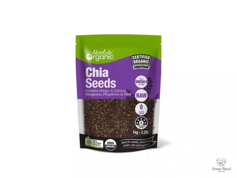 Hạt Chia Đen Hữu Cơ Absolute 1kg
