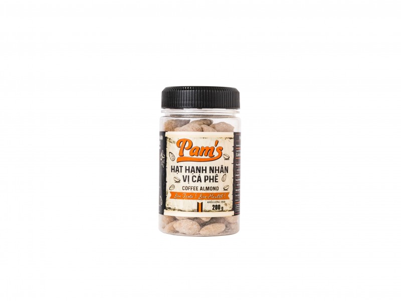 Hạt hạnh nhân vị cà phê 200g