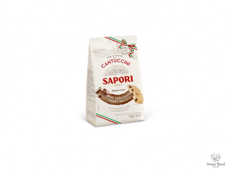 Bánh Biscotti Chocolate Giòn Sapori 175g